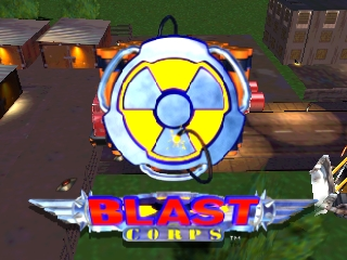 Blast Corps (Europe) (En,De) Title Screen